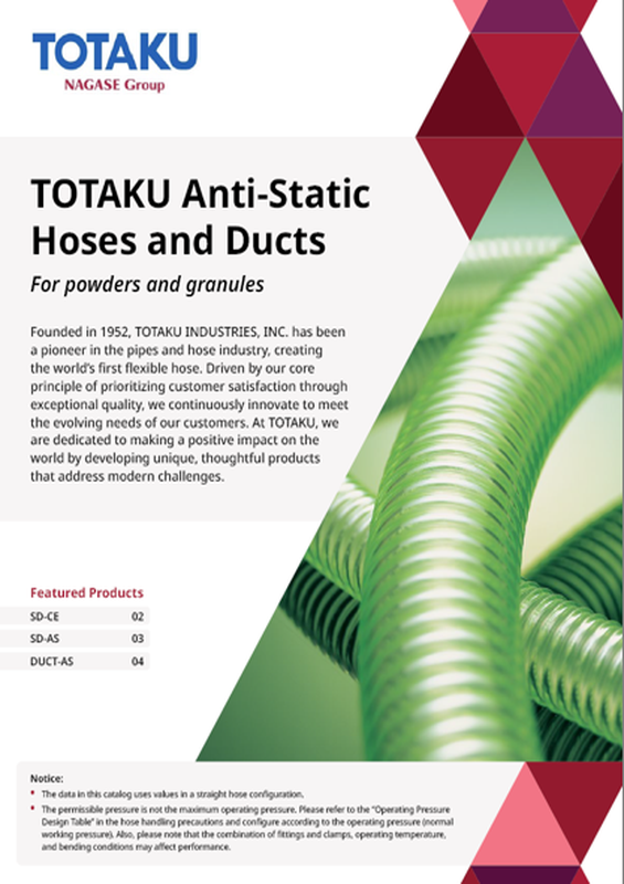 TOTAKU Anti-Static Hoses and Ducts