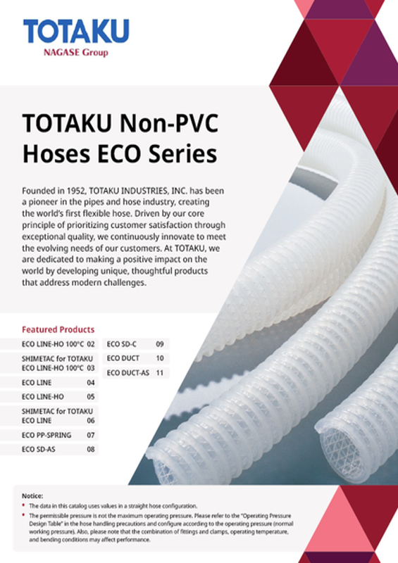 TOTAKU Non-PVC Hoses ECO Series