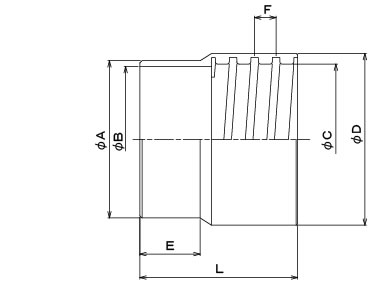 Cuffs for TAC HERAN DUCT Structural drawing